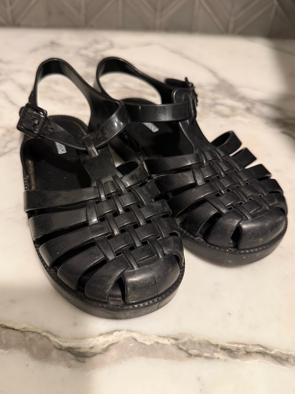 $21 ADD ON Mini Melissa 10c C10 jelly jellies sandals zara salt water
